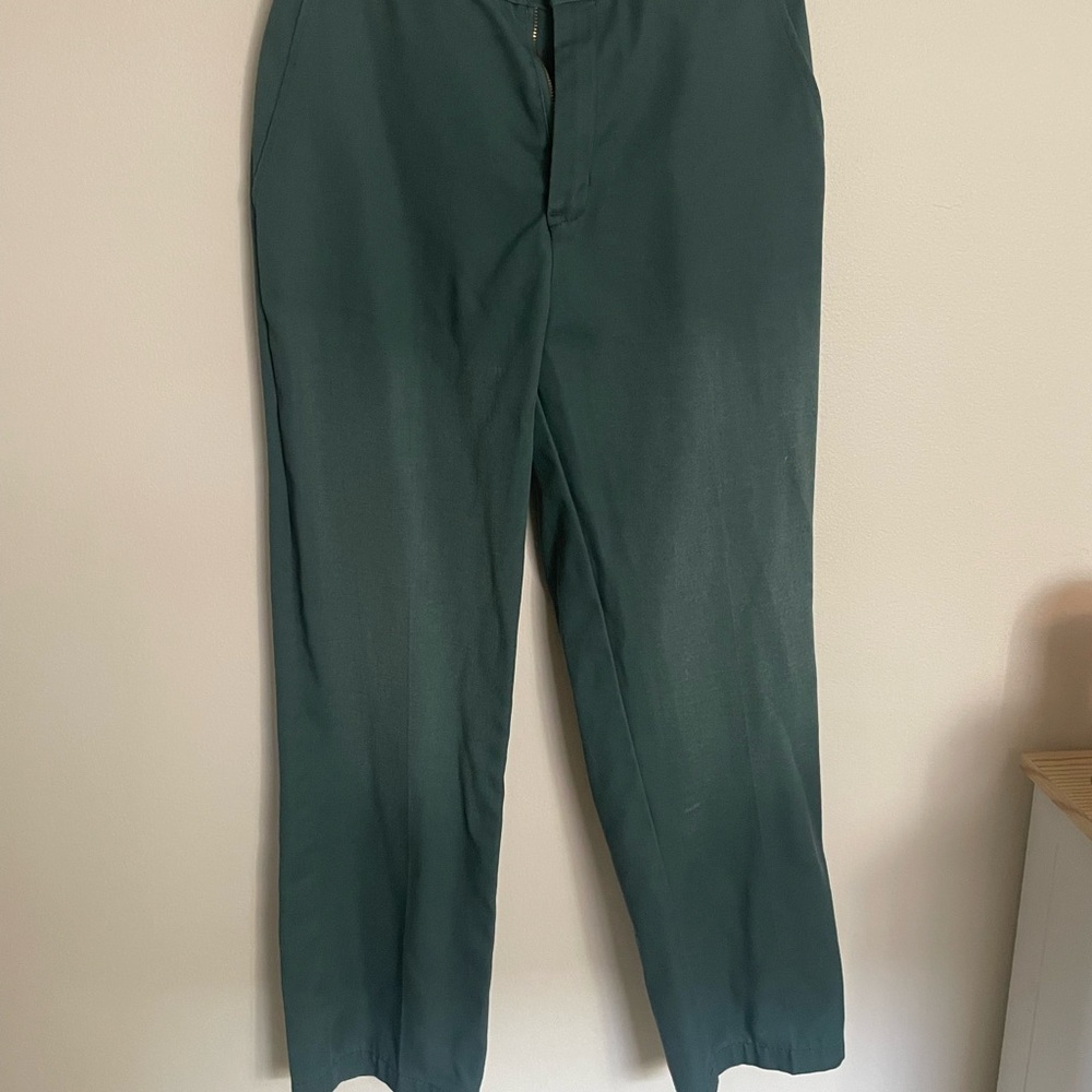 Dickies Women's Dark Green Trousers